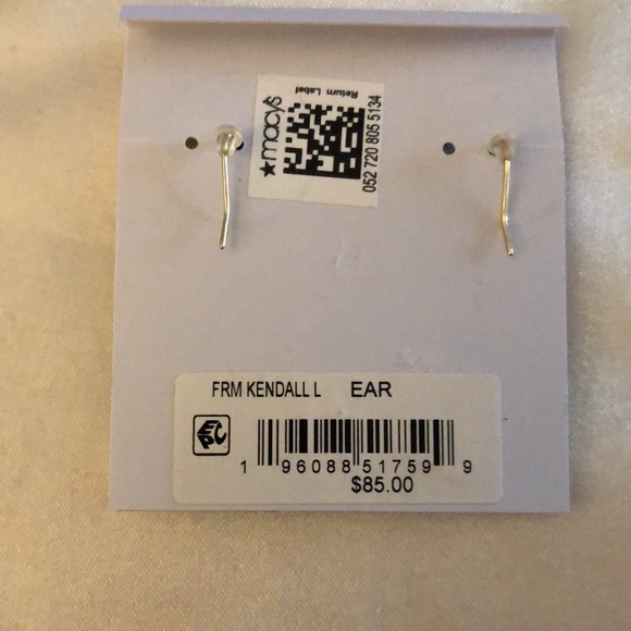 Kendra Scott Framed Kendall Drop Earrings With Ivory Mother Of Pearl NWT - Picture 12 of 12